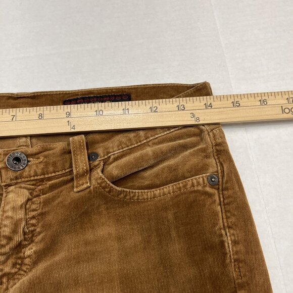 Vintage Adriano Goldschmied Pants Womens 25 Angel Corduroy Low Rise Wide Leg Y2K - Picture 6 of 10